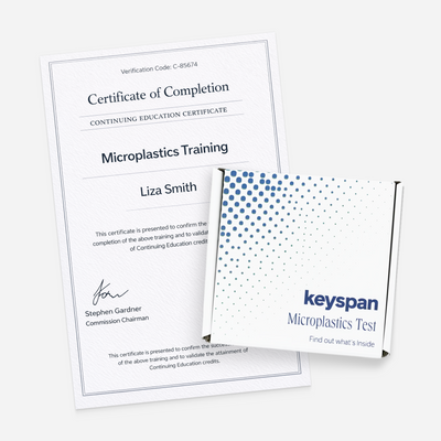 Microplastics Blood Test + Microplastics Coaching CE Course